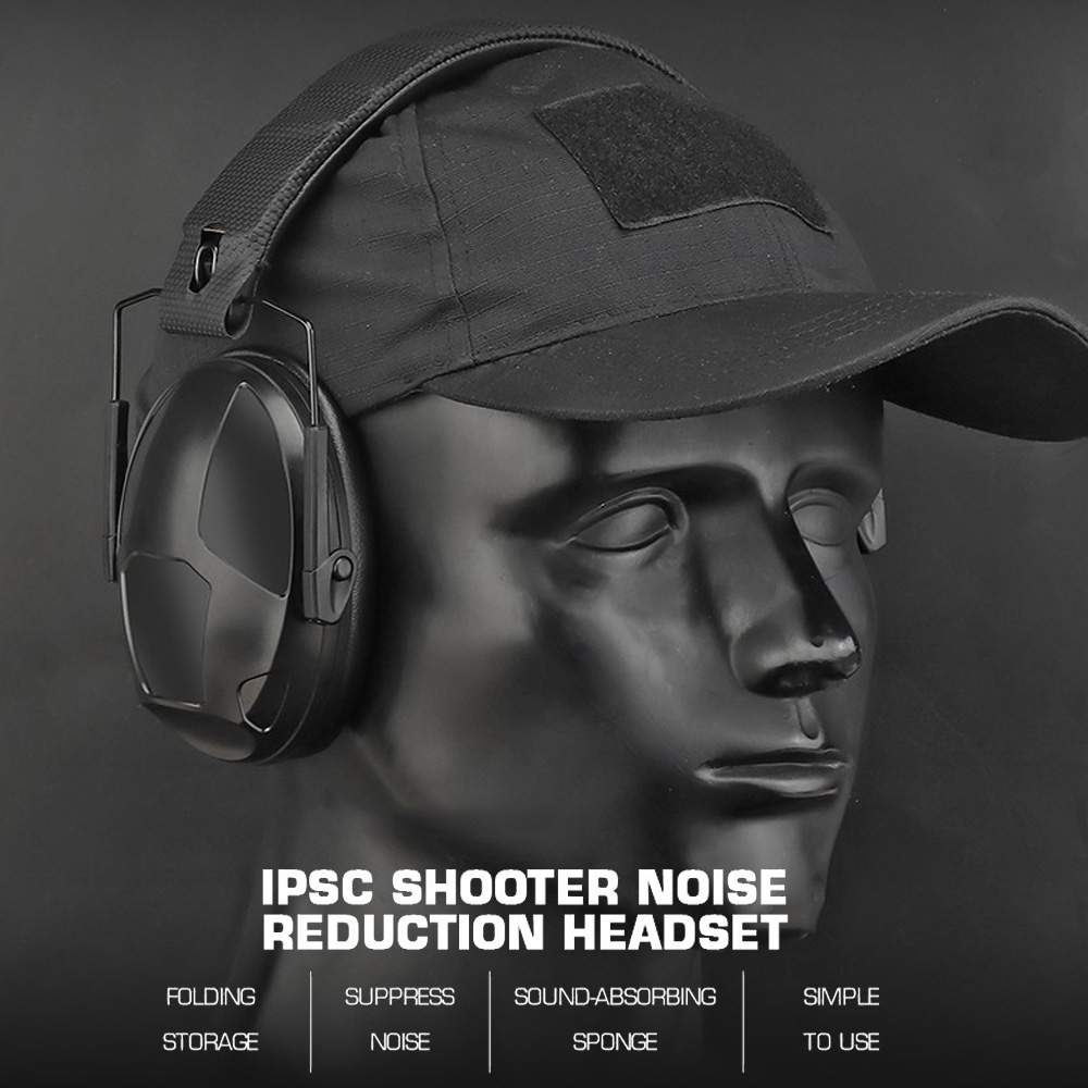 IPSC Shooting Noise Cancelling - Earmuffs Foldable reseña y precio