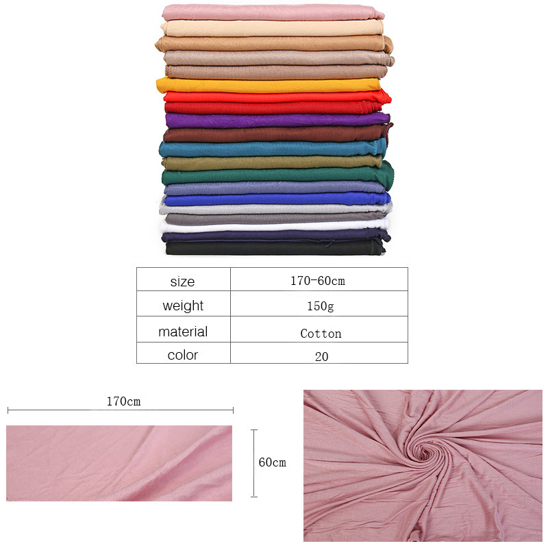 30 Colors Plain Solid Modal Je - Shawl Wrap Winter reseña y precio