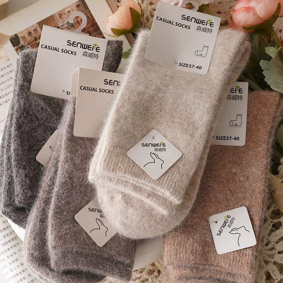 Thickened Wool & Rabbit Hair M - Thermal Sock Wool reseña y precio