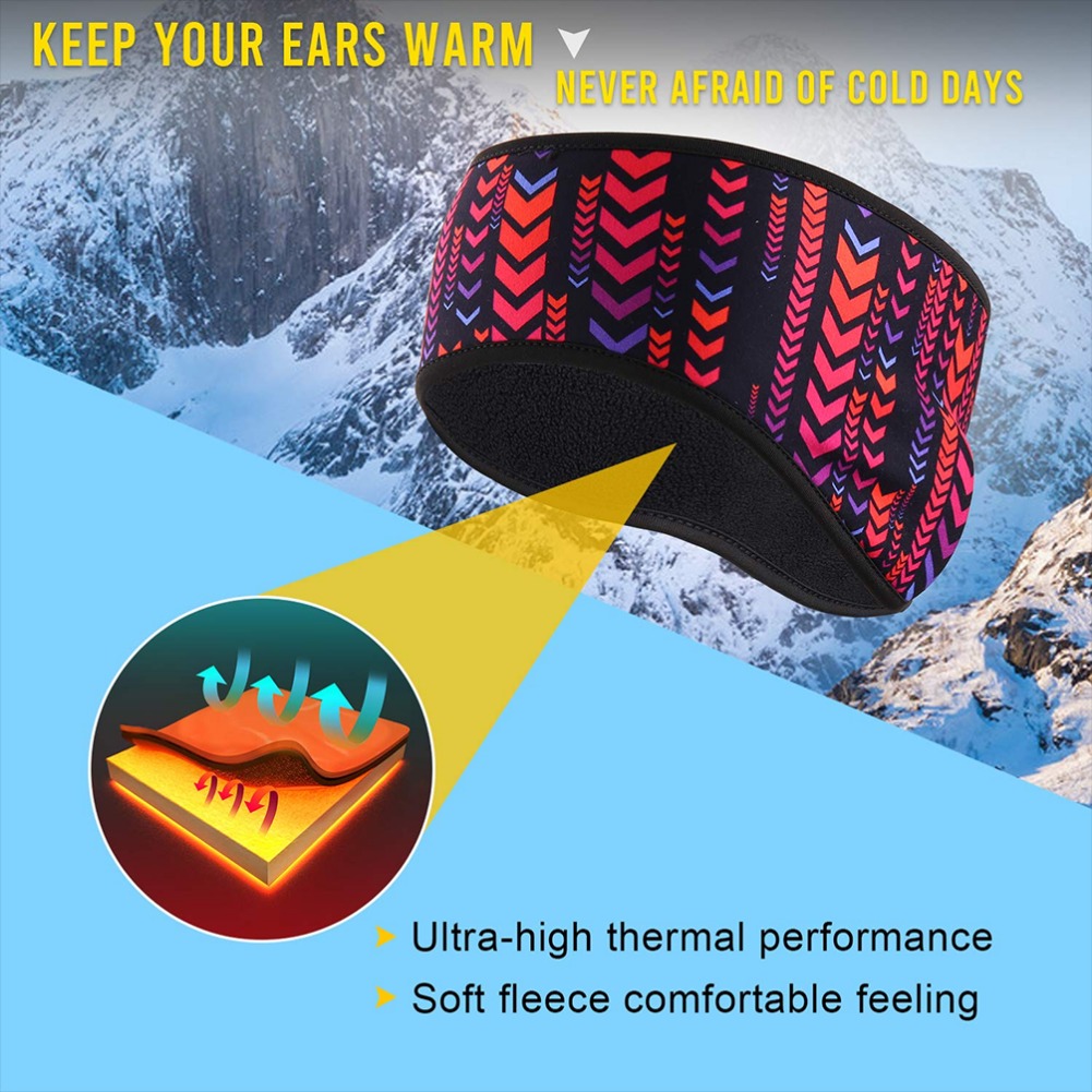 Winter Ear Warmer Cover Sports - Fleece Ear Warmer Band reseña y precio