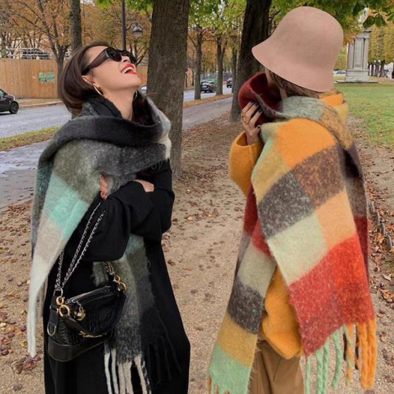 NEW Luxury Winter Thick Warm S - Cashmere Pashmina Wrap reseña y precio