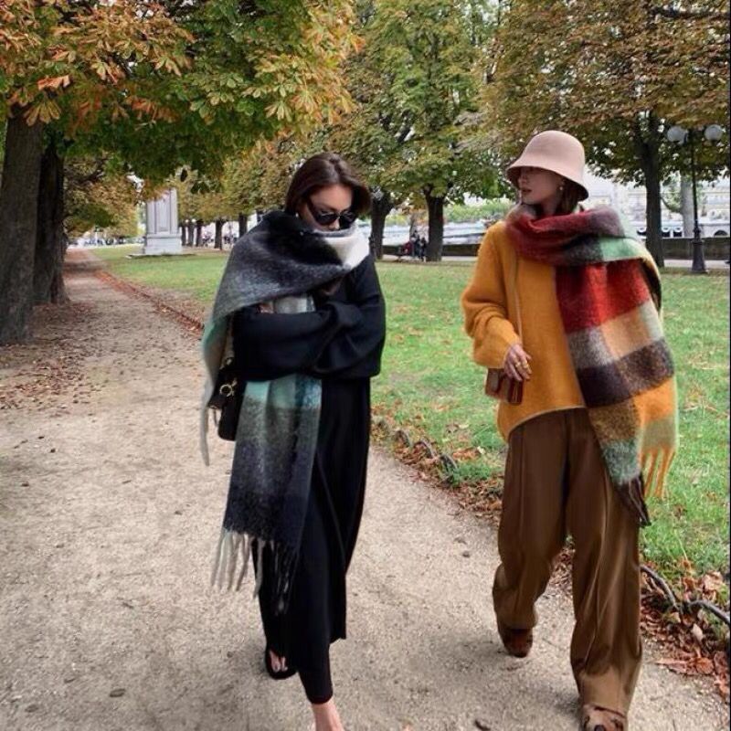 NEW Luxury Winter Thick Warm S - Cashmere Pashmina Wrap reseña y precio
