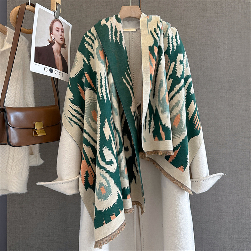 2025 Brand Warm Cashmere Ponch - Cashmere Pashmina Wrap reseña y precio