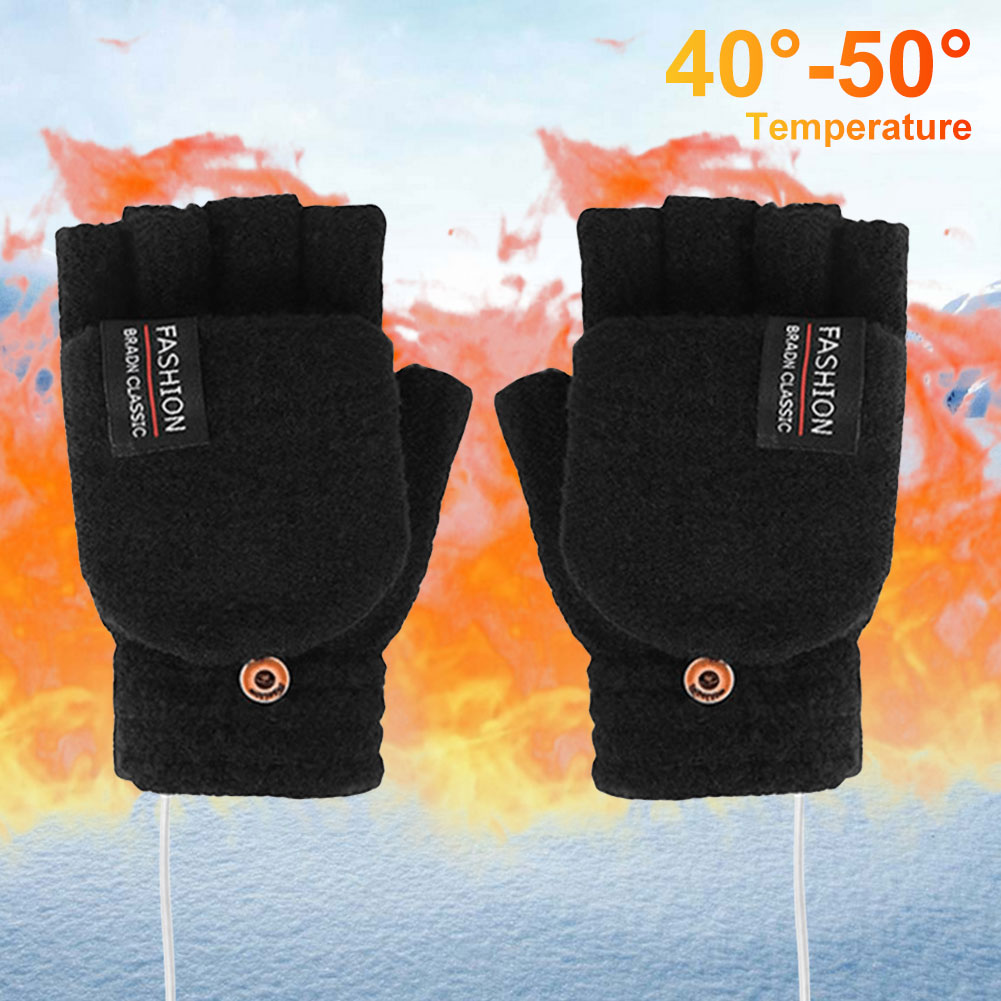 USB Electric Heated Gloves Adj - Hand Warmer Electric reseña y precio