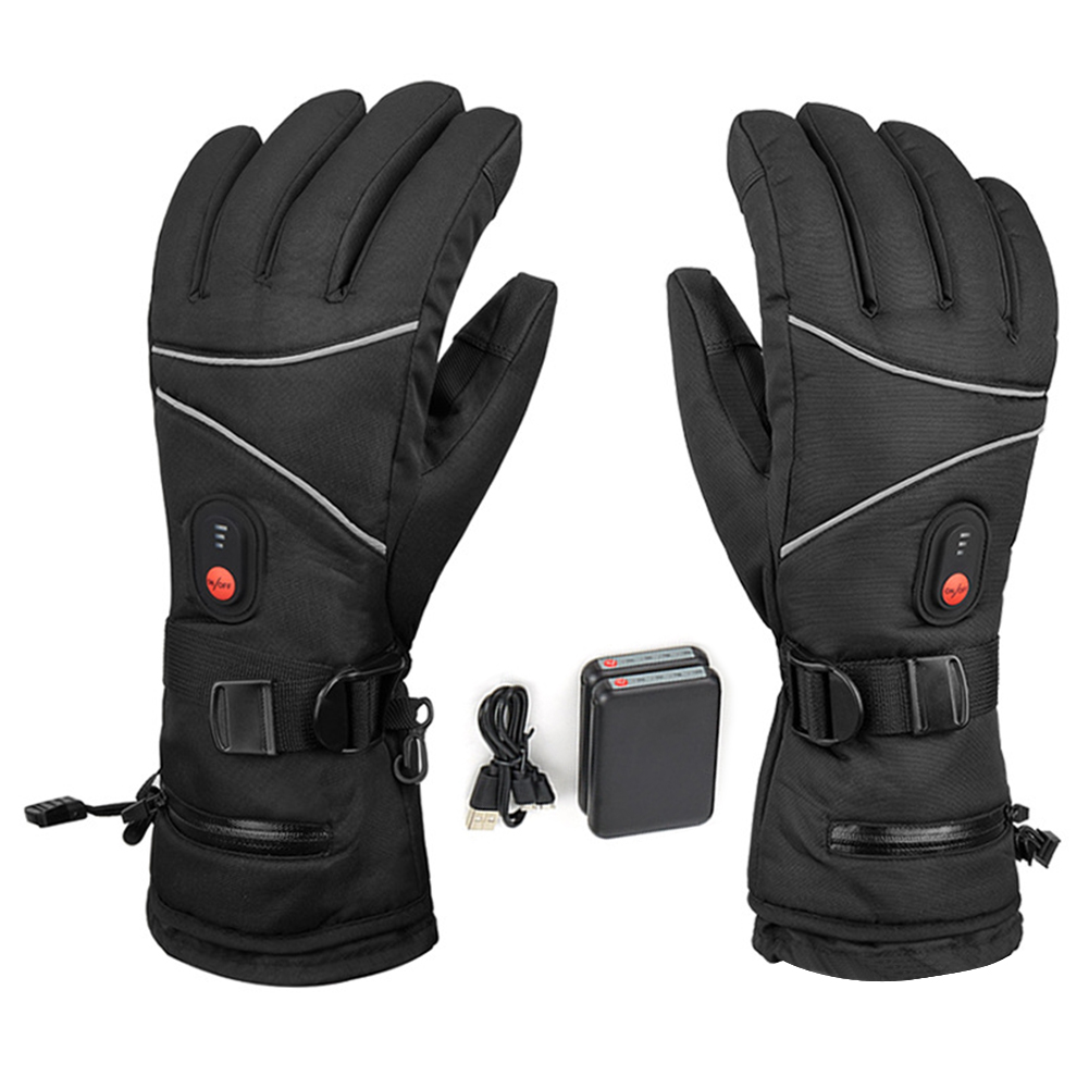 1 Pair Electric Heating Gloves - Touch Screen Gloves reseña y precio
