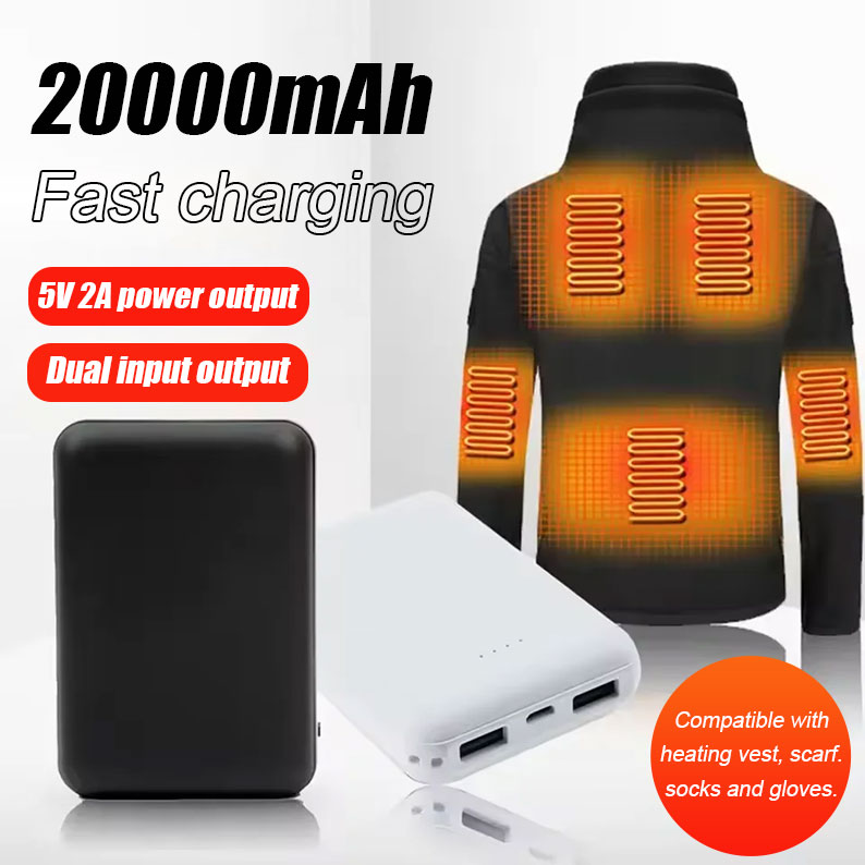 20000mAh Power Bank Portable U - Heated Vest Battery reseña y precio