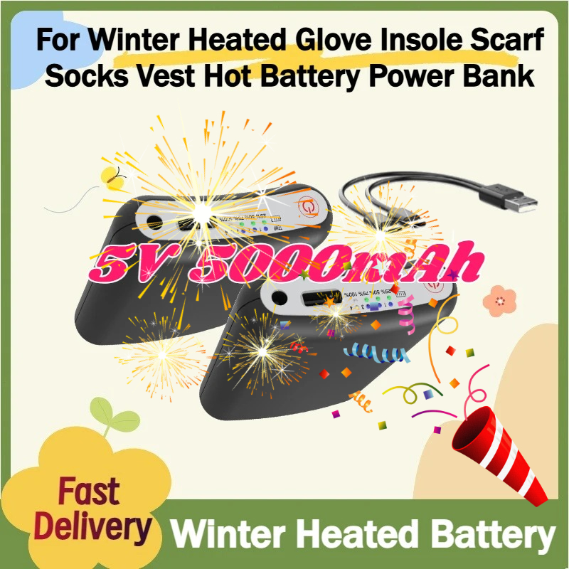 For Winter Heated Glove Insole - Heated Vest Battery reseña y precio