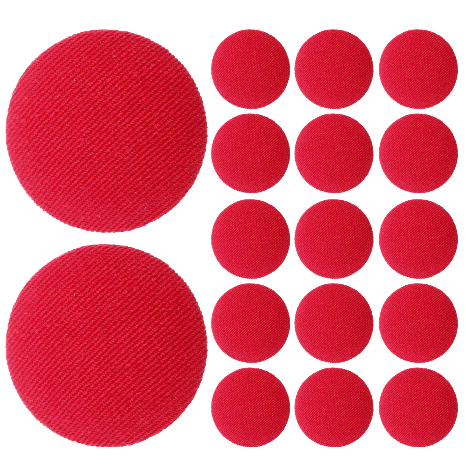 20Pcs Round Cloth Covered Butt - Wool Coat Peacoat reseña y precio