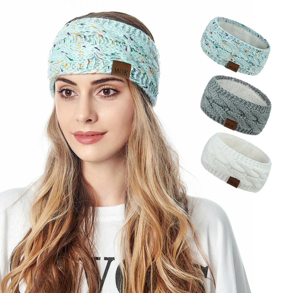 Trendy Cozy Women Crochet Head - Fleece Ear Warmer Band reseña y precio