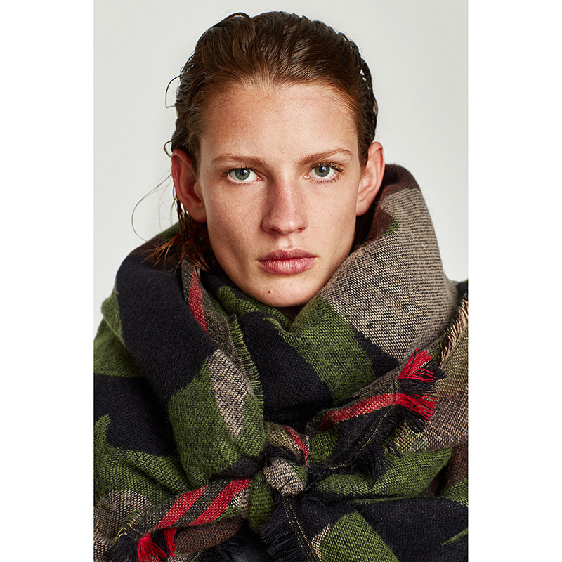 Camouflage Leopard Print Echar - Cashmere Pashmina Wrap reseña y precio