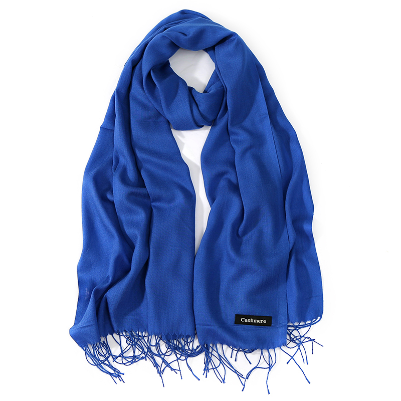 Fashion Solid Color 2020 Women - Cashmere Pashmina Wrap reseña y precio