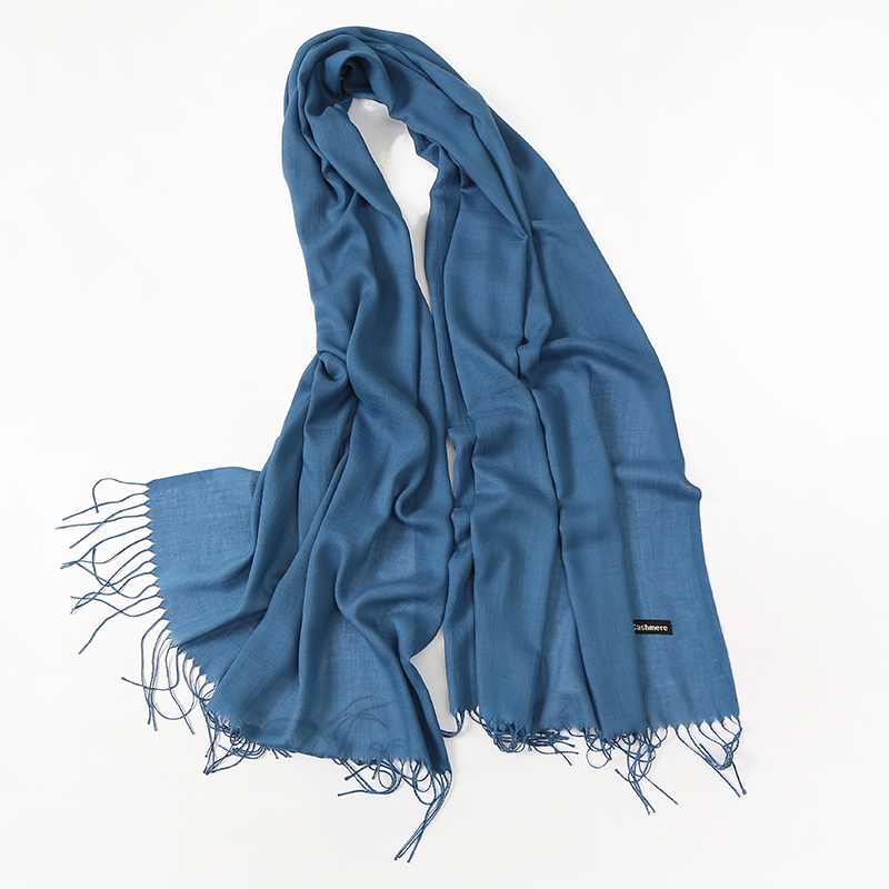 Fashion Solid Color 2020 Women - Cashmere Pashmina Wrap reseña y precio