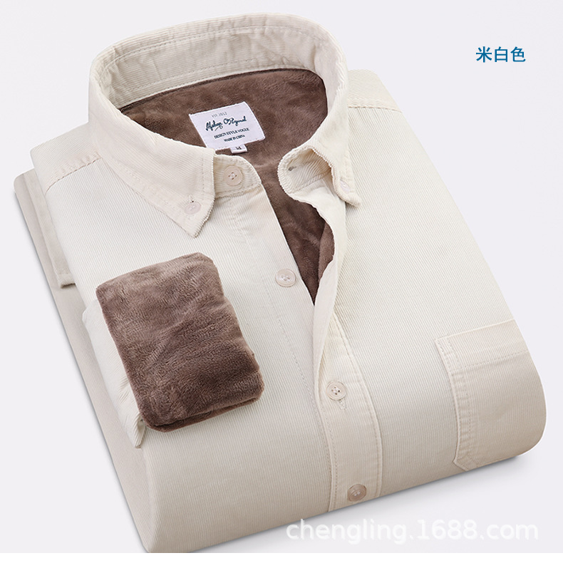Corduroy Warm Shirts Cotton Pl - Flannel Shirt Lined reseña y precio