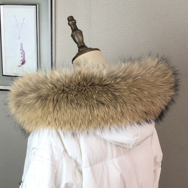 Real Fur Collar for Coat Parka - Shawl Wrap Winter reseña y precio