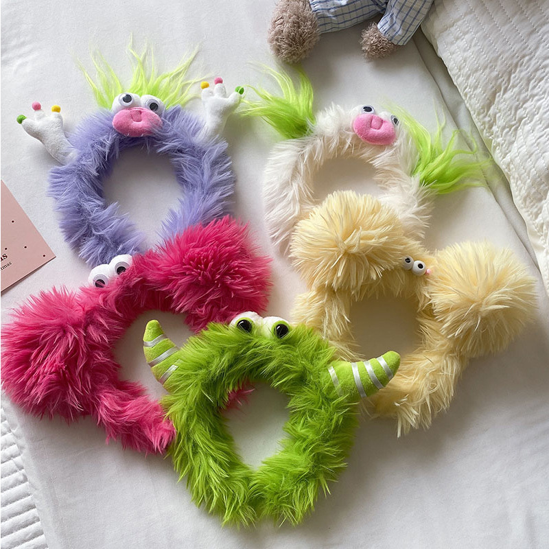 Funny Plush Headbands For Wome - Winter Headband Fleece reseña y precio
