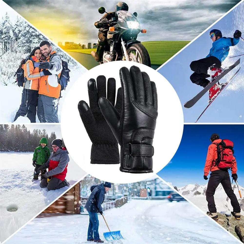 1 Pair USB Heating Gloves Rech - Touch Screen Gloves reseña y precio