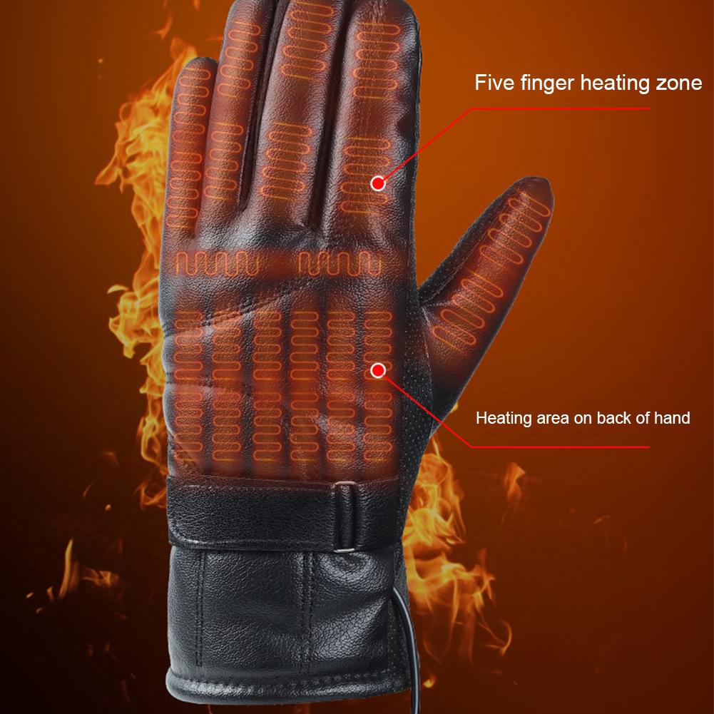 1 Pair USB Heating Gloves Rech - Touch Screen Gloves reseña y precio