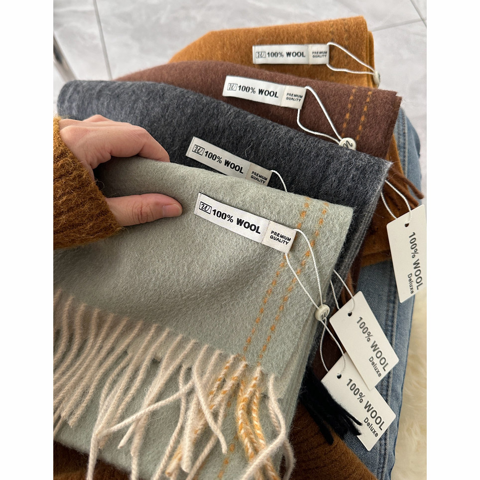 Elegant Good Quality 100% Wool - Wool Scarf Men reseña y precio