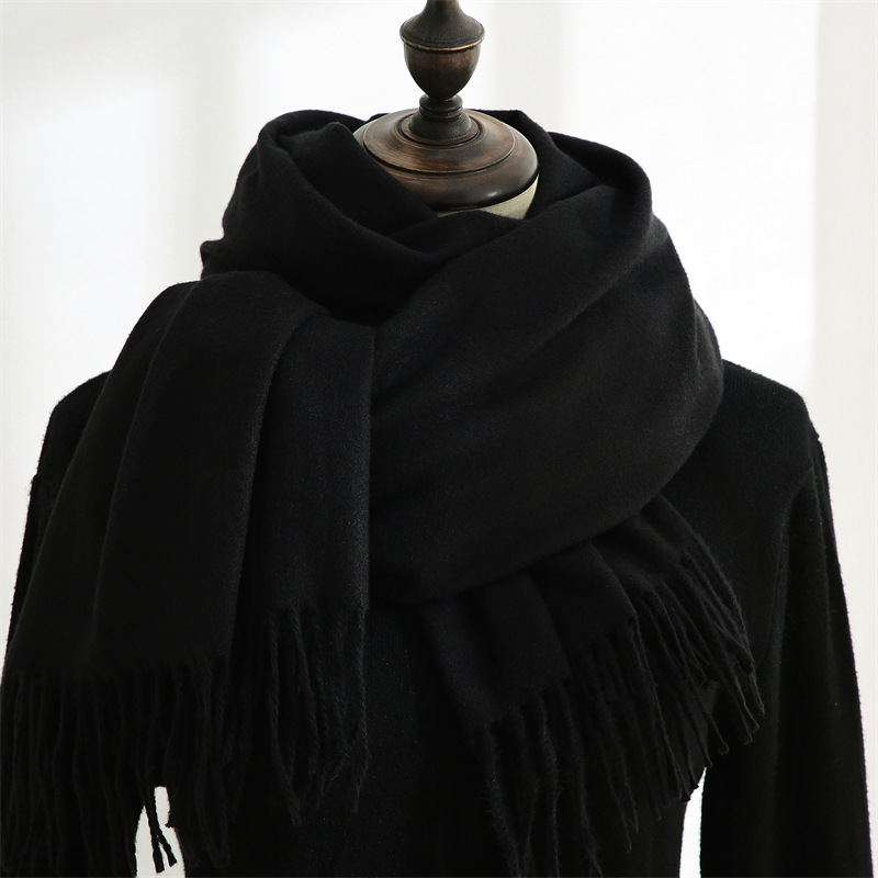 Fashion Scarf Man Winter Warm  - Wool Scarf Men reseña y precio