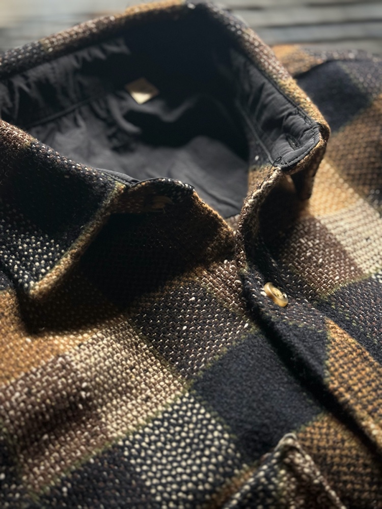 Mens American Vintage Yarn Dye - Flannel Shirt Lined reseña y precio