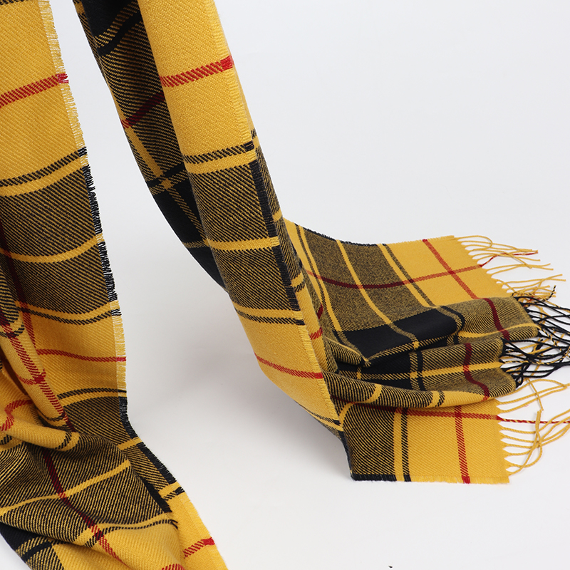 2022 winter men plaid scarf ca - Wool Scarf Men reseña y precio