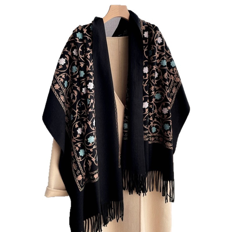 2025 New Embroidery Cashmere S - Cashmere Pashmina Wrap reseña y precio