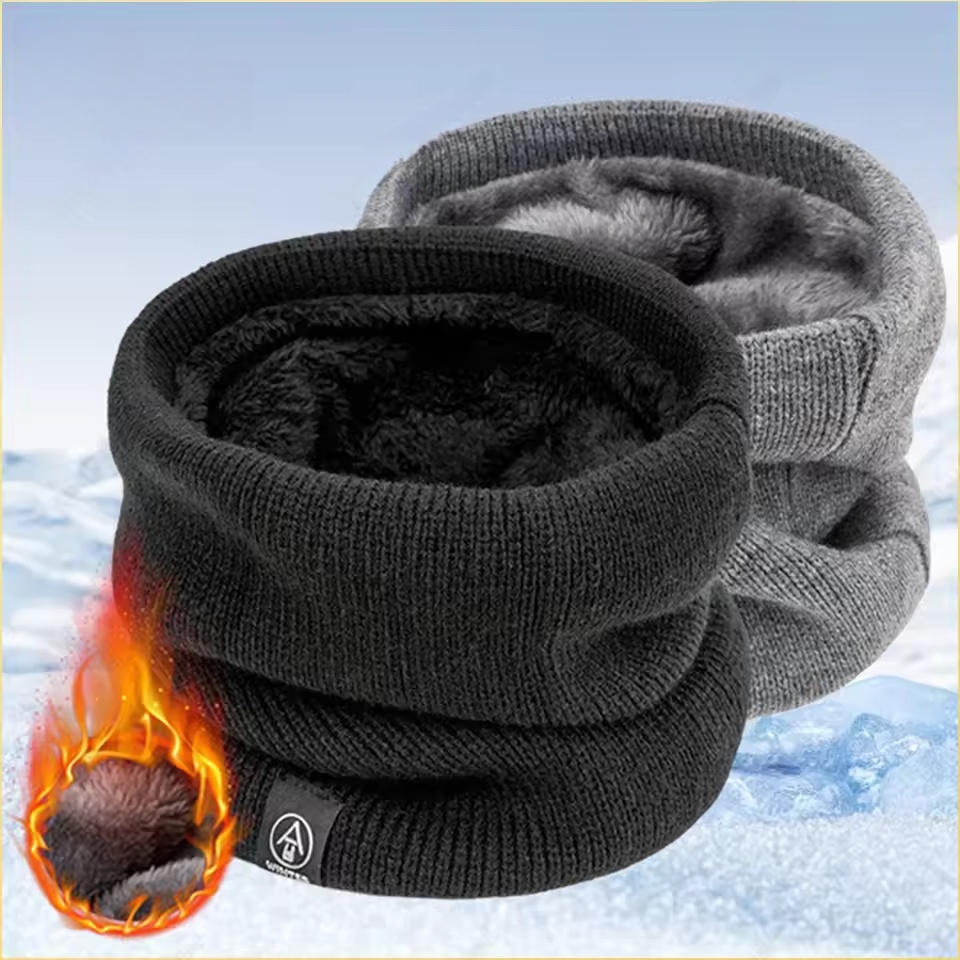 Winter Neck Warmer Scarf Fleec - Neck Gaiter Fleece reseña y precio