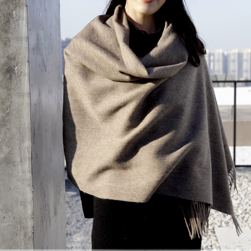 Wool Winter Scarf Women Fashio - Shawl Wrap Winter reseña y precio