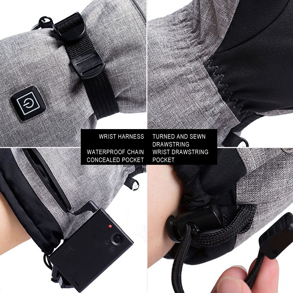 Electric Heated Gloves Men Wom - Hand Warmer Electric reseña y precio