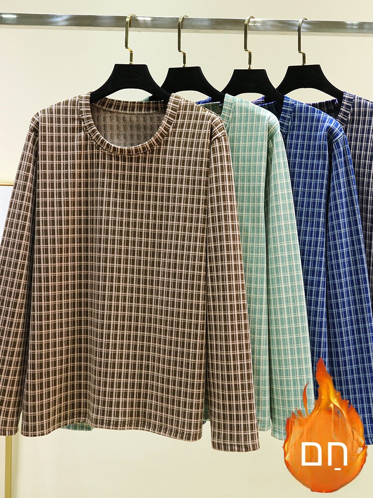 Men's Winter Home Wear Flannel - Flannel Shirt Lined reseña y precio