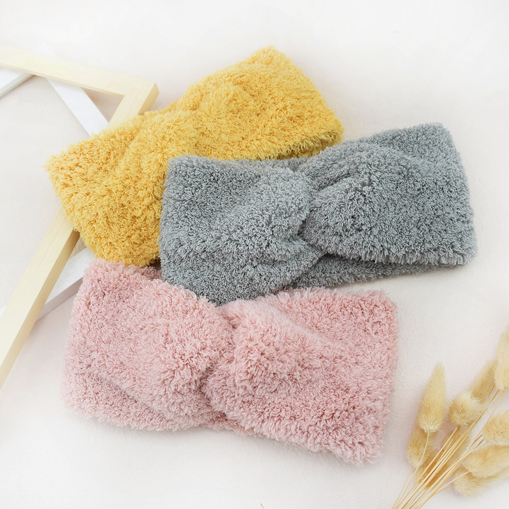 New Fleece Cross Wide Headband - Winter Headband Fleece reseña y precio