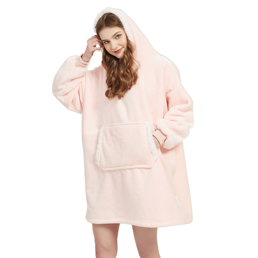 Microfiber Plush Coral Fleece  - Sherpa Hoodie Fleece reseña y precio