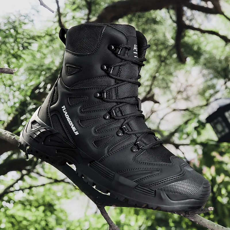 Men's Outdoor Hiking Tactical  - Waterproof Winter Boot reseña y precio