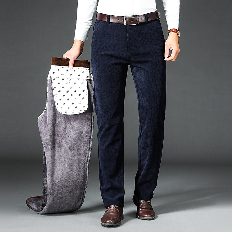 Winter Men's Fleece Corduroy P - Corduroy Pant Warm reseña y precio