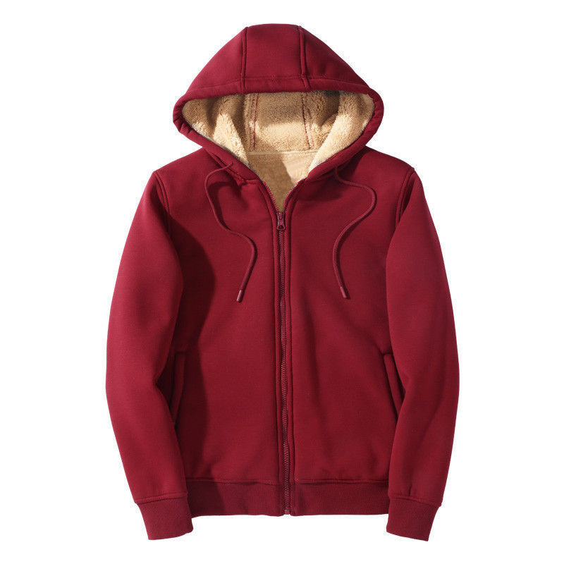 2025 Winter Windproof Hoodie - - Sherpa Hoodie Fleece reseña y precio