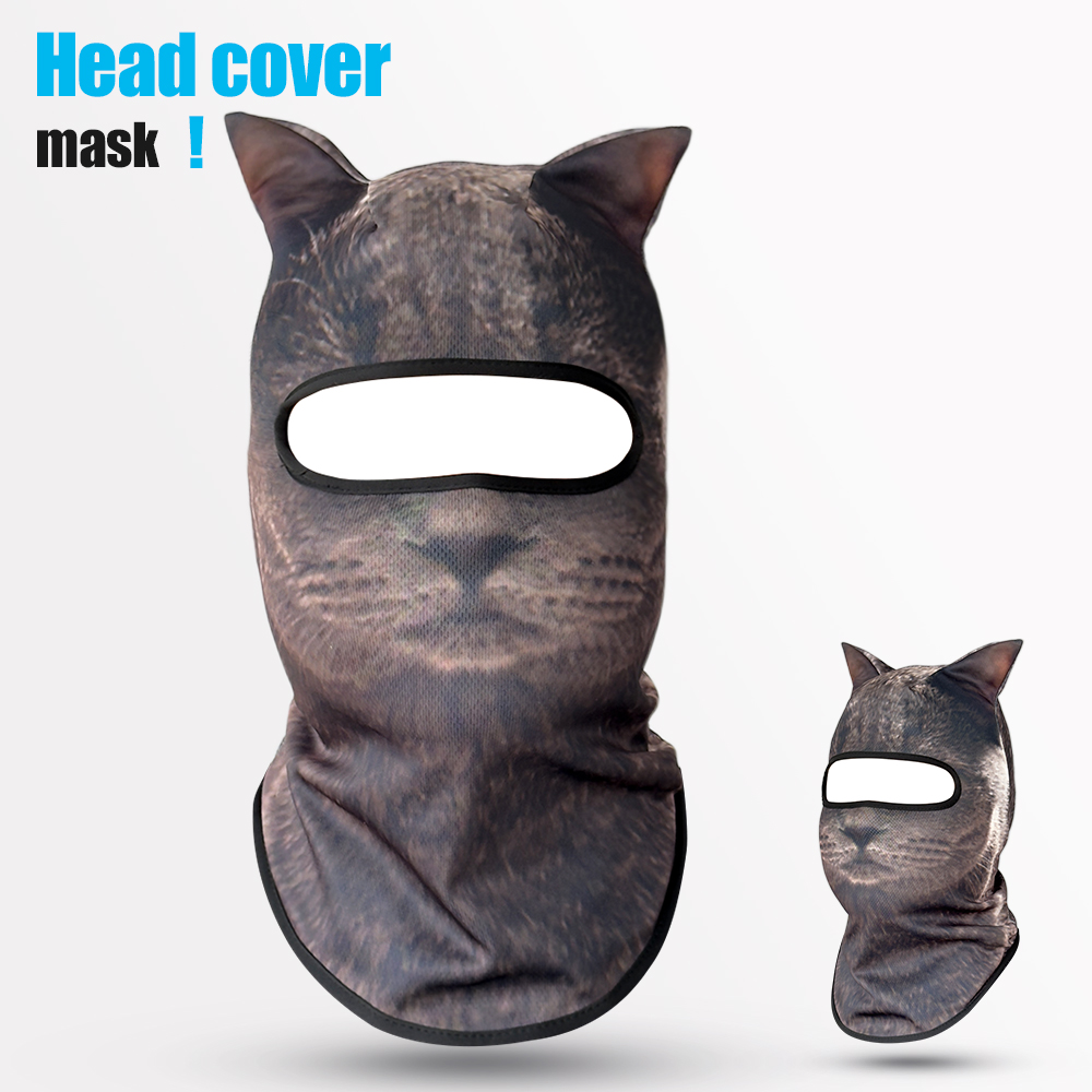 3D cat animal skiing Balaclava - Balaclava Ski Mask reseña y precio