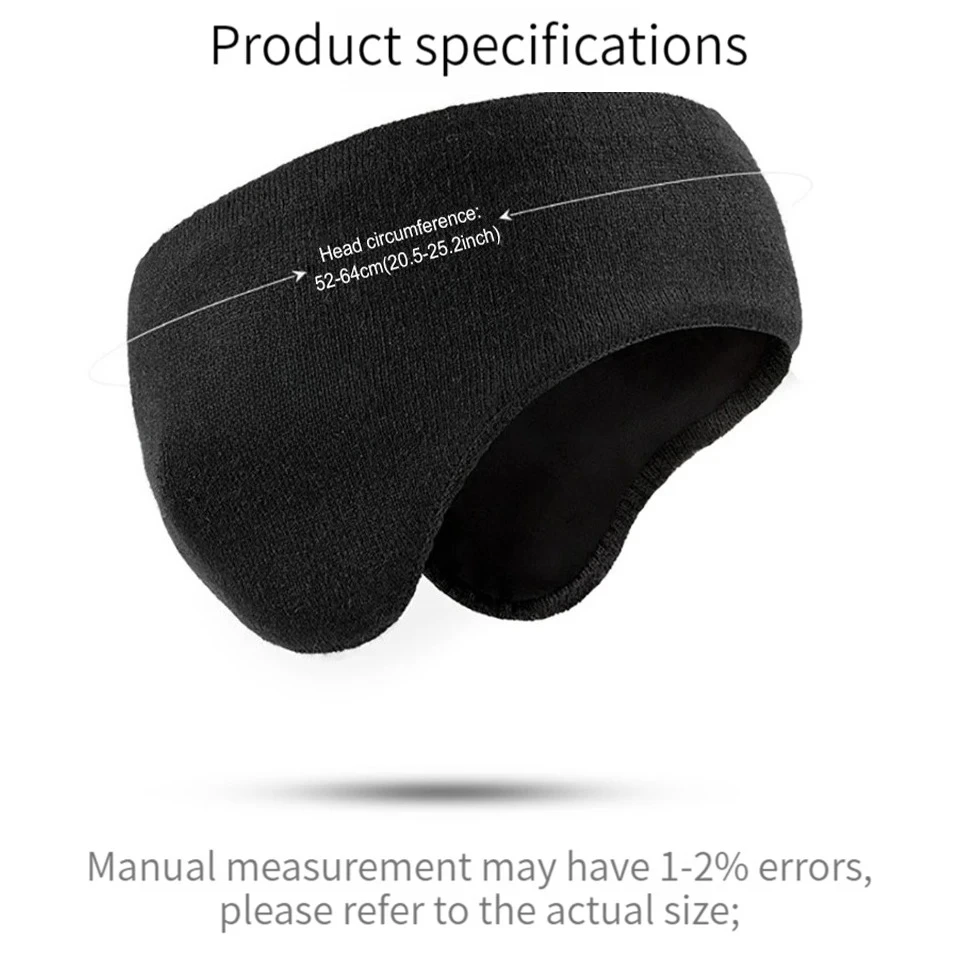 Winter Warm Earmuffs for Women - Fleece Ear Warmer Band reseña y precio