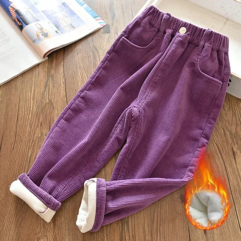 Velvet Lined Corduroy Kids Har - Corduroy Pant Warm reseña y precio