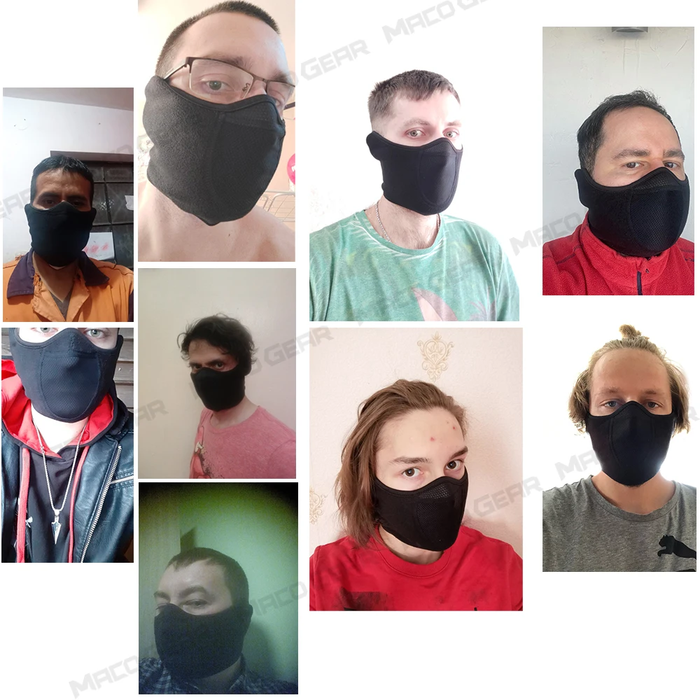 Winter Neck Warmer Ear Cover F - Fleece Ear Warmer Band reseña y precio