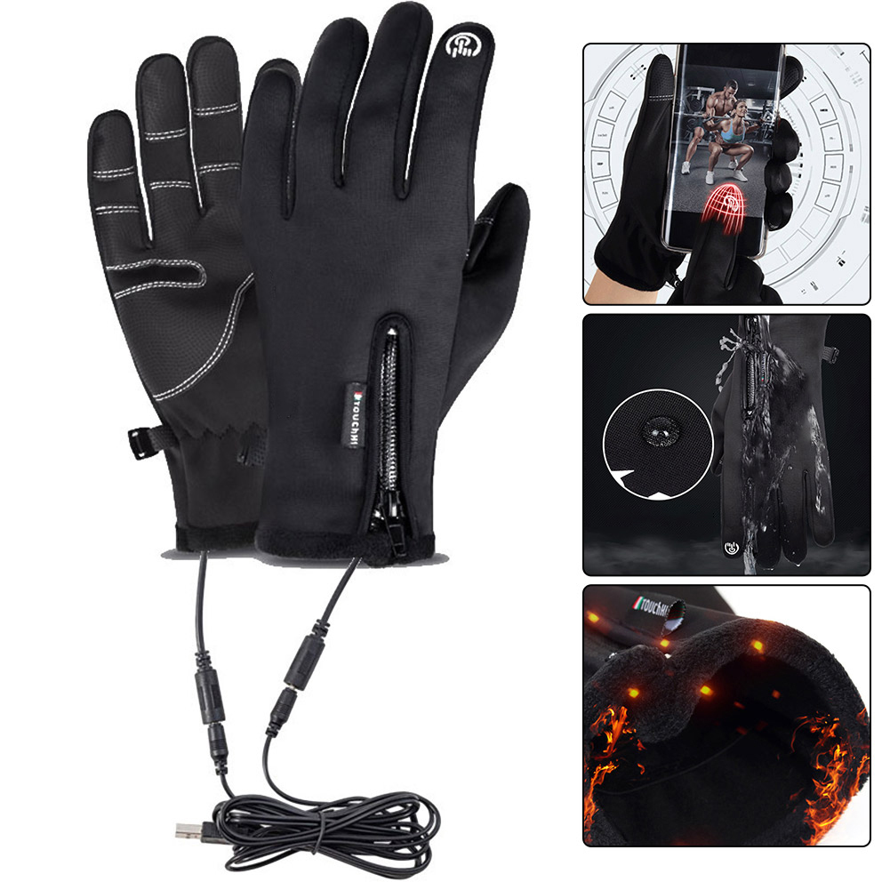 USB Touch Screen Gloves Heatin - Touch Screen Gloves reseña y precio