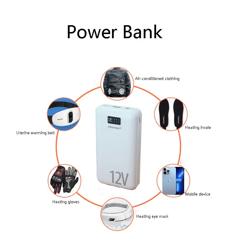 air conditioning clothes batte - Heated Vest Battery reseña y precio