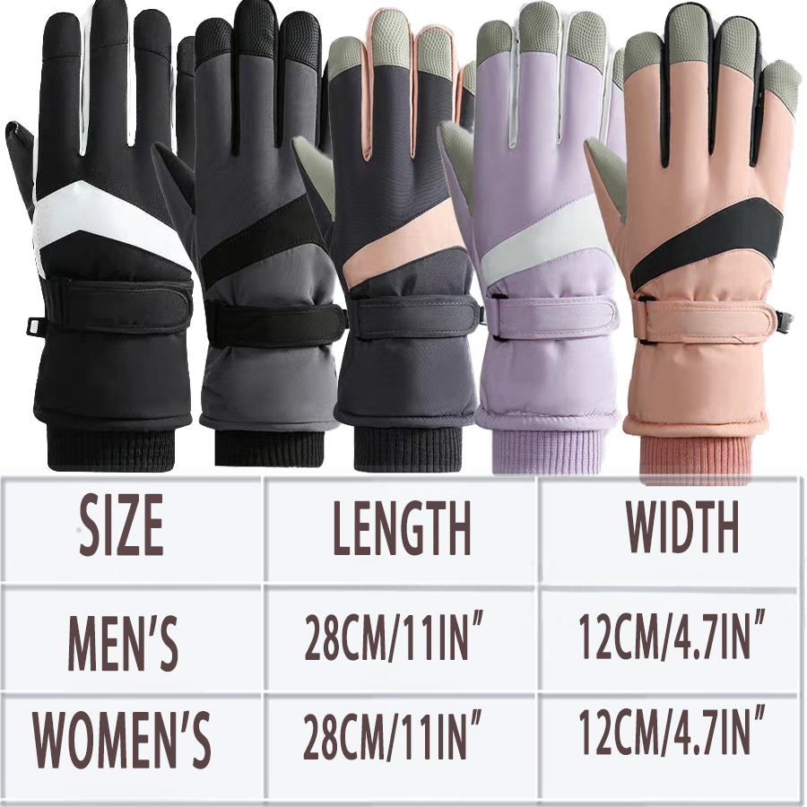 MuqiNush Waterproof Windproof  - Snow Glove Insulated reseña y precio