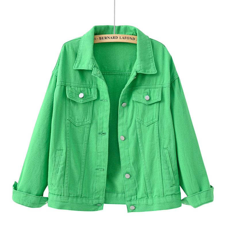 Solid Short Women's Denim Coat - Down Jacket Packable reseña y precio