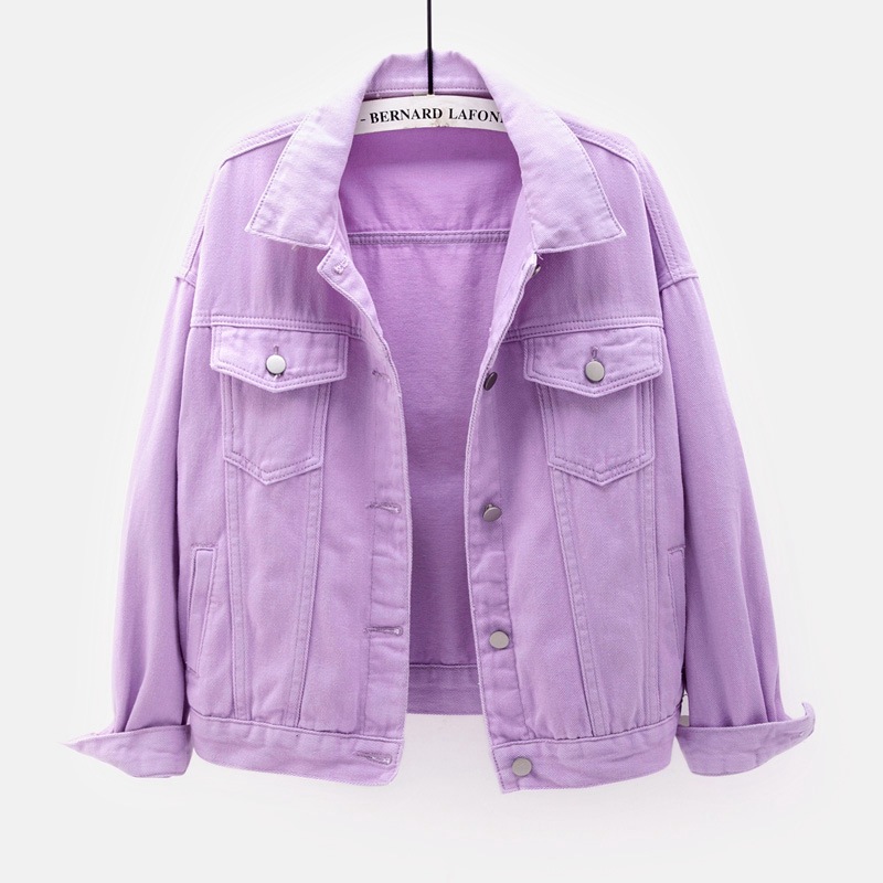 Solid Short Women's Denim Coat - Down Jacket Packable reseña y precio