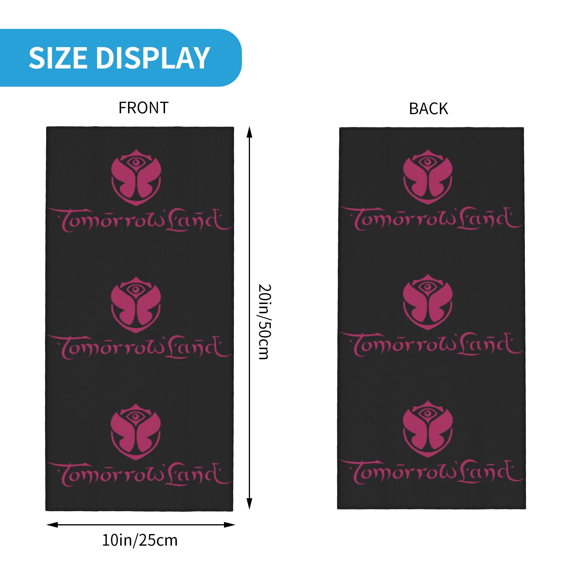Custom Tomorrowland Neck Gaite - Neck Gaiter Fleece reseña y precio