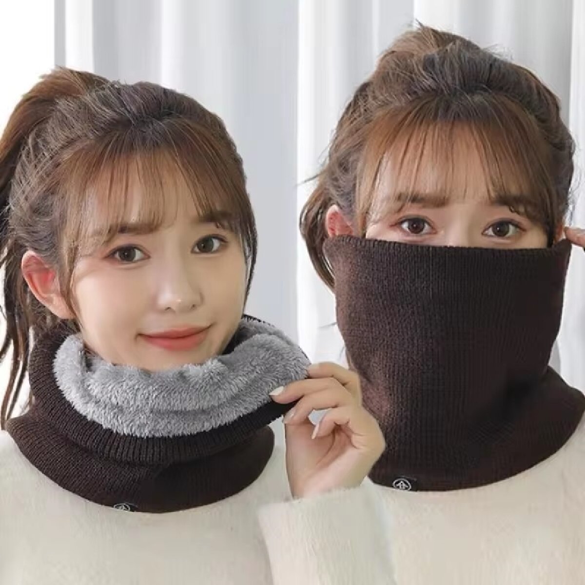 Solid Winter Plush Muffler Woo - Winter Headband Fleece reseña y precio