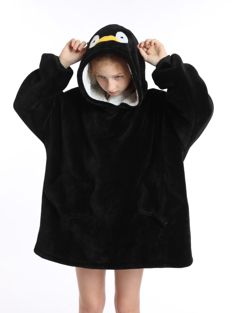Winter Sherpa Blanket Teens Ho - Sherpa Hoodie Fleece reseña y precio