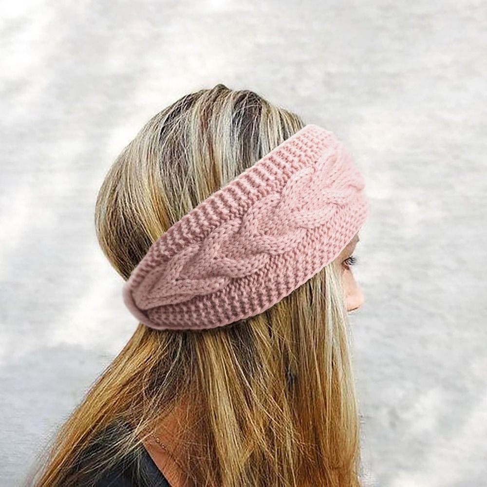 Winter Knitted Women Headbands - Winter Headband Fleece reseña y precio
