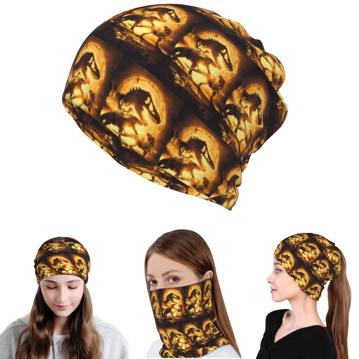 Jurassics Park Jurassics World - Knit Beanie Hat Warm reseña y precio